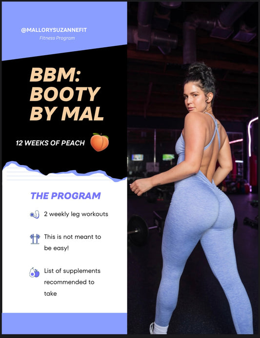 Booty By Mal: 12 Weeks of Peach